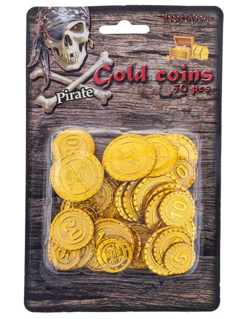 Funny Fashion Nep gouden muntstukken piraat