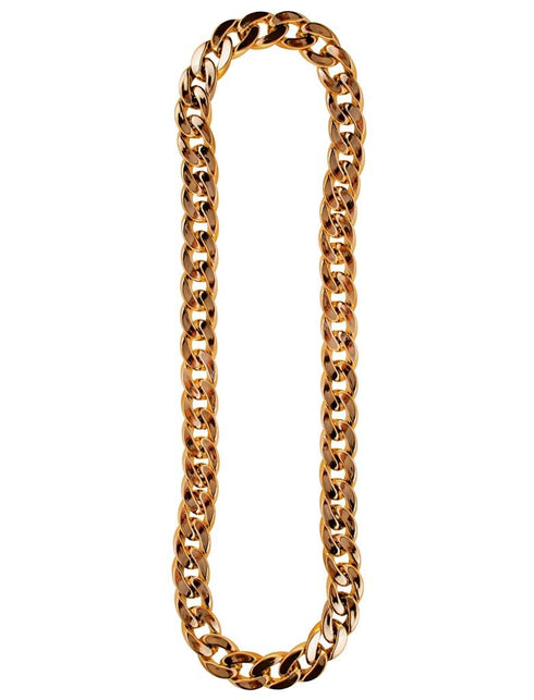 Funny Fashion Nep gouden pooier ketting grove schakel