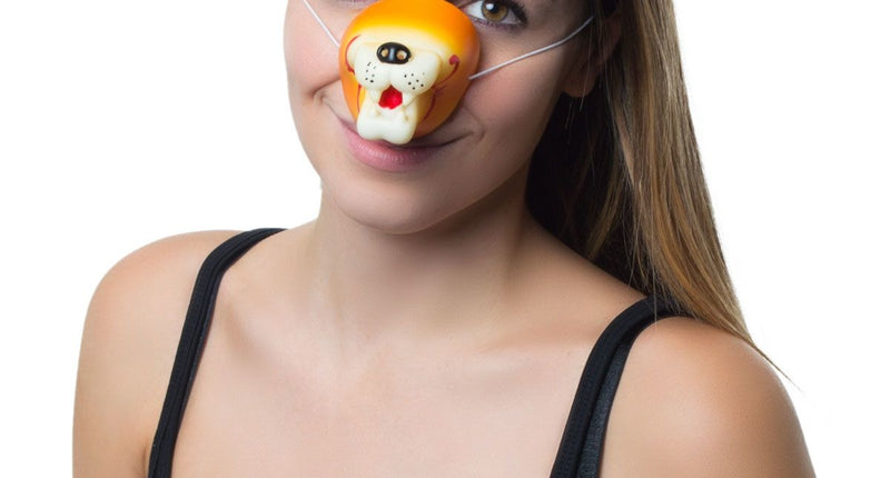 Funny Fashion Nep neus tijger plastic