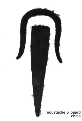 Funny Fashion Nep snor en  sik Chinees Yu