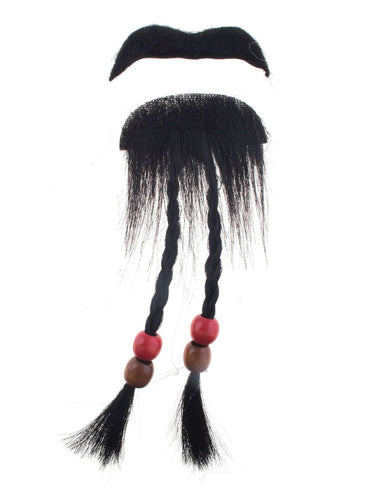 Funny Fashion Nep snor en sik piraat Willem