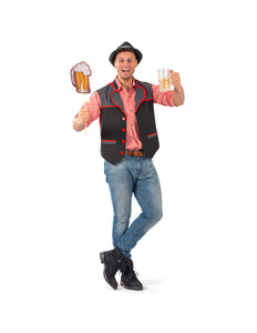 Funny Fashion Oktoberfest vest love of beerfest