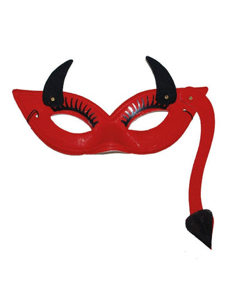 Funny Fashion Oogmasker duivelin
