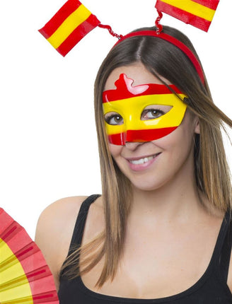 Funny Fashion Oogmasker Spanje