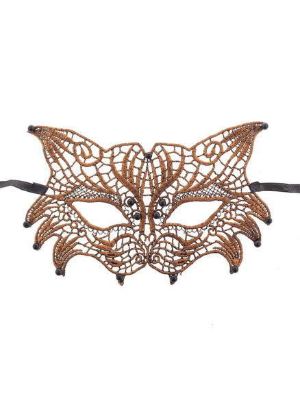 Funny Fashion Oogmasker steampunk brons