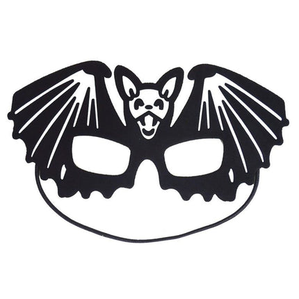 Funny Fashion Oogmasker vleermuis of spin