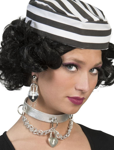 Funny Fashion Oorbellen met slot gevangene