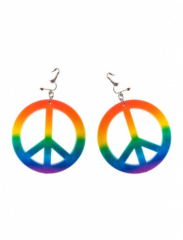Funny Fashion Oorbellen peace met clip