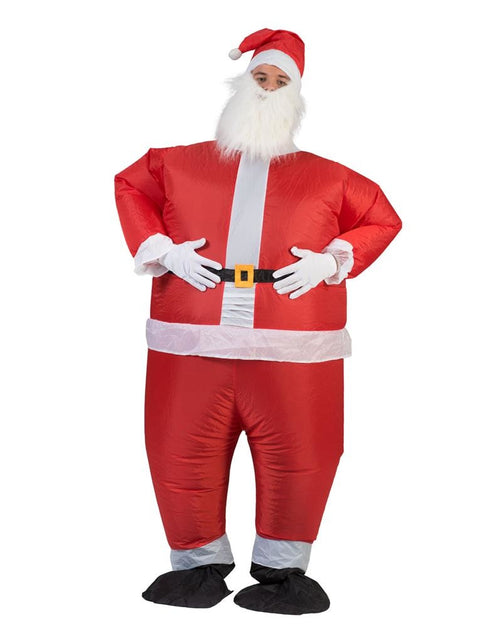 Funny Fashion Opblaasbaar Kerstman pak Santa