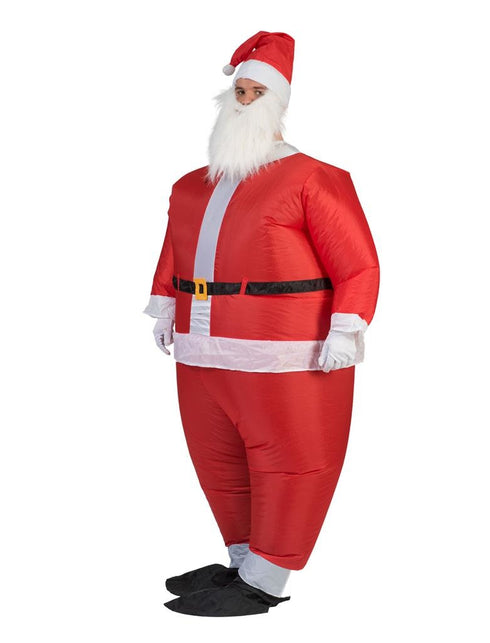 Funny Fashion Opblaasbaar Kerstman pak Santa