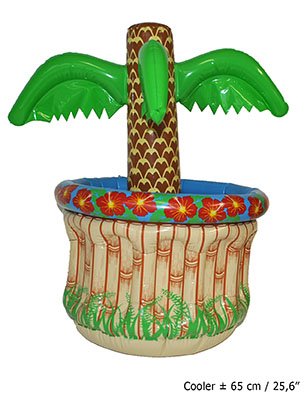 Funny Fashion Opblaasbare palmboom koeler 65cm