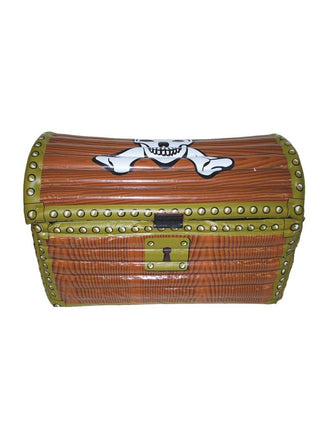 Funny Fashion Opblaasbare piraten schatkist