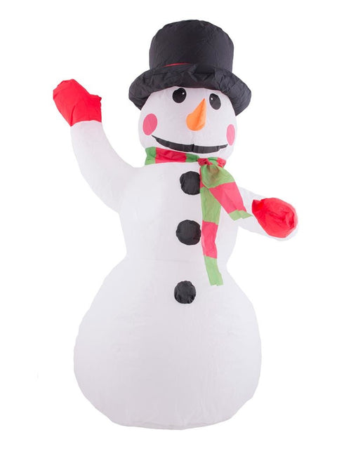 Funny Fashion Opblaasbare sneeuwpop 120cm