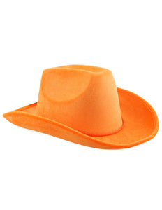 Funny Fashion Oranje cowboyhoed