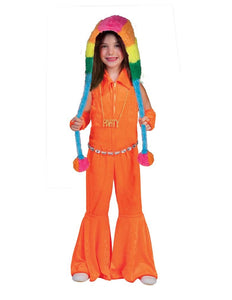 Funny Fashion Oranje jumpsuits voor kinderen