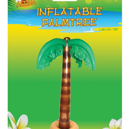 Funny Fashion Palmboom opblaasbaar 90cm