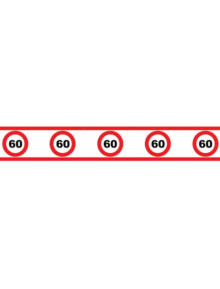 Verkeersbord 70 Jaar Hangende Versiering Verkeersbord 70 Jaar Hangende Versiering