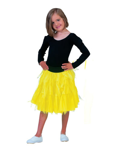 Funny Fashion Petticoat neon geel Lili kind