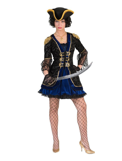 Funny Fashion Piraten kostuum Blue Eye dames