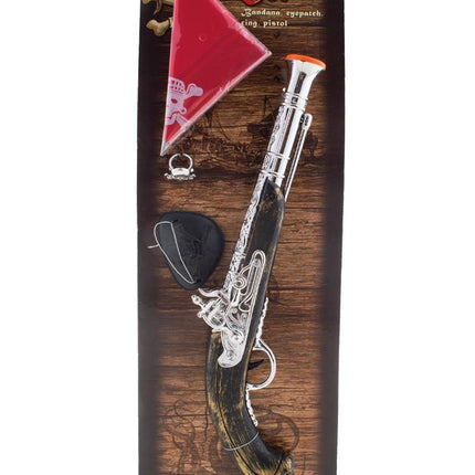 Funny Fashion Piraten set Lewis 4-delig