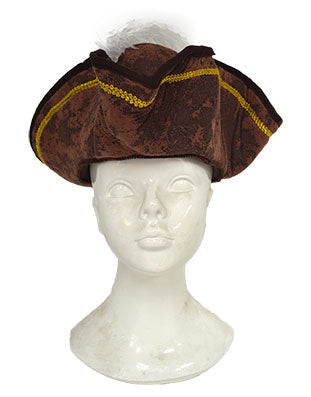 Funny Fashion Piratenhoed Stefan met veer