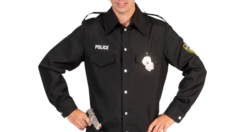 Funny Fashion Politie blouse Pedro heren