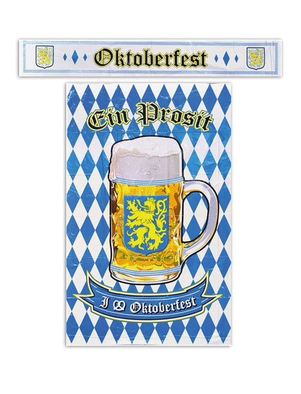 Funny Fashion Poster 122x76 cm en banner 120x20cm Oktoberfest