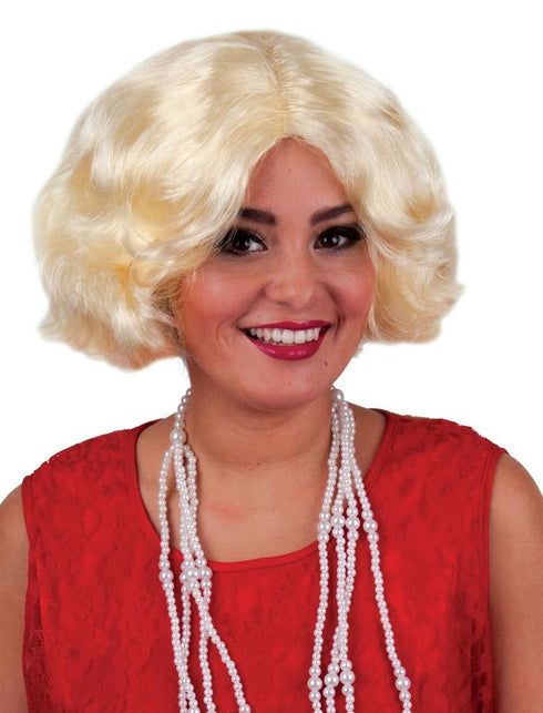 Pruik marilyn blond | Feestwinkel Pruik marilyn blond | Feestwinkel
