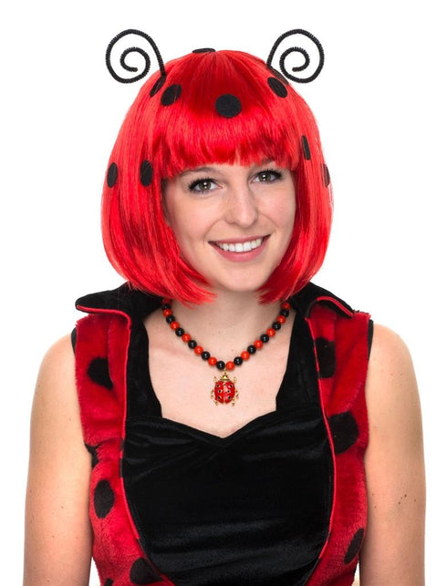 Funny Fashion Pruik lieveheersbeestje Babette