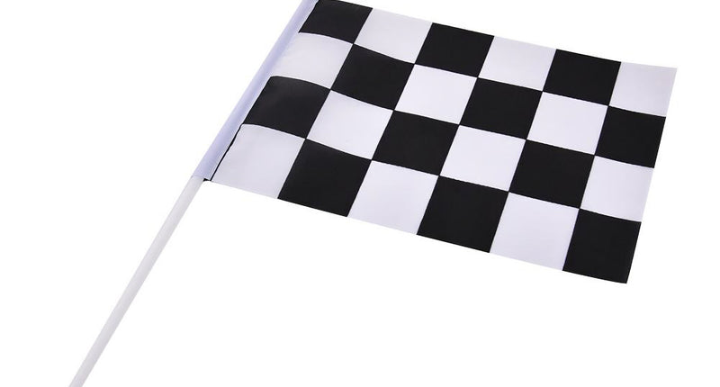 Funny Fashion Race vlag 30X45cm op stok