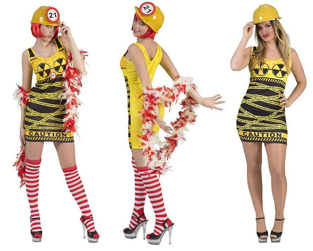 Funny Fashion Radioactieve dames jurkje