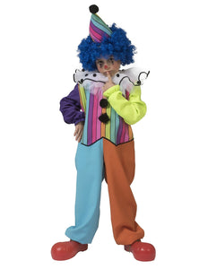 Funny Fashion Regenboog clown pak kinderen unisex