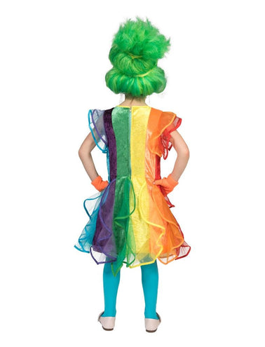 Funny Fashion Regenboog jurkje voor kinderen