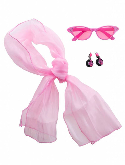 Funny Fashion Retro set roze 3dlg