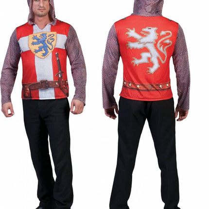 Funny Fashion Ridder T-shirt met 3D