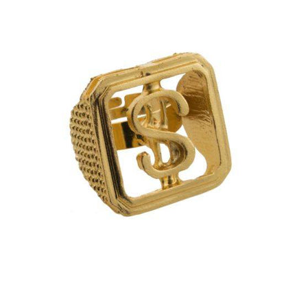 Funny Fashion Ring dollarteken nep goud