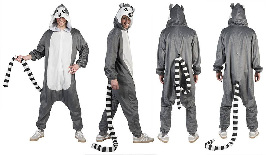 Funny Fashion Ringstaartmaki kostuum