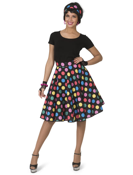 Funny Fashion Rock en roll rok Hotty Dotty dames