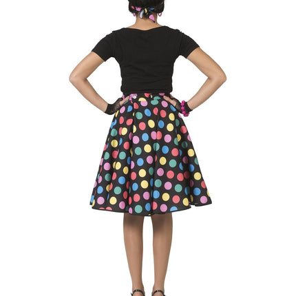 Funny Fashion Rock en roll rok Hotty Dotty dames