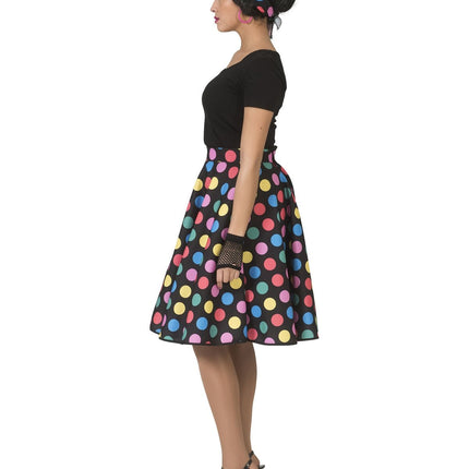 Funny Fashion Rock en roll rok Hotty Dotty dames