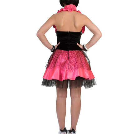 Funny Fashion Rock'n Roll jurk roze