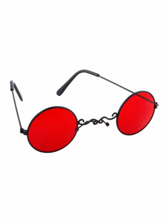 Funny Fashion Rode bril Dracula