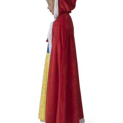 Funny Fashion Rode Cape met muts kinderen