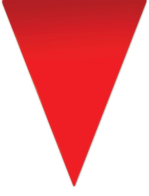 Funny Fashion Rode vlaggenlijn slinger 5mtr.