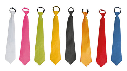 Funny Fashion Roze disco stropdas