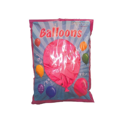 Funny Fashion Roze latex ballonnen 100st.