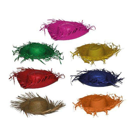 Funny Fashion Roze strohoed