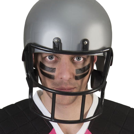 Funny Fashion Rugby helm grijs