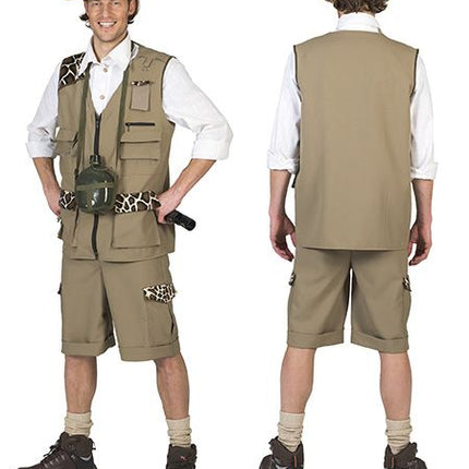 Funny Fashion Safari kostuum man