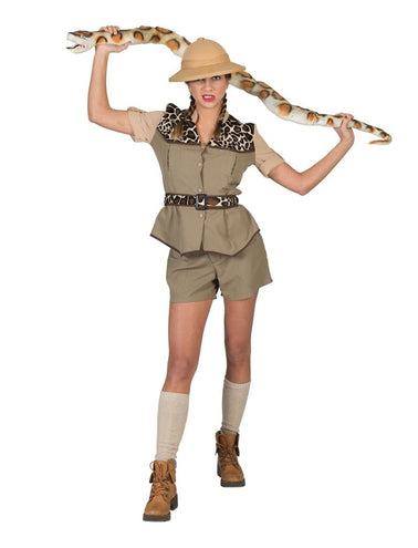 Funny Fashion Safari outfit vrouw